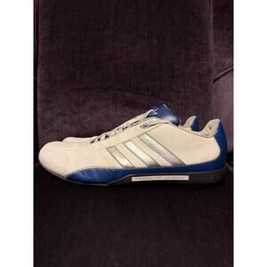 ADIDAS PORSCHE DESIGN SHOES VINTAGE MENS SIZE 11.5 WHITE/BLUE/BLACK